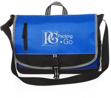 Cutting Edge Laptop Messenger Bag - 15" w x 12.25" h x 3.125" d